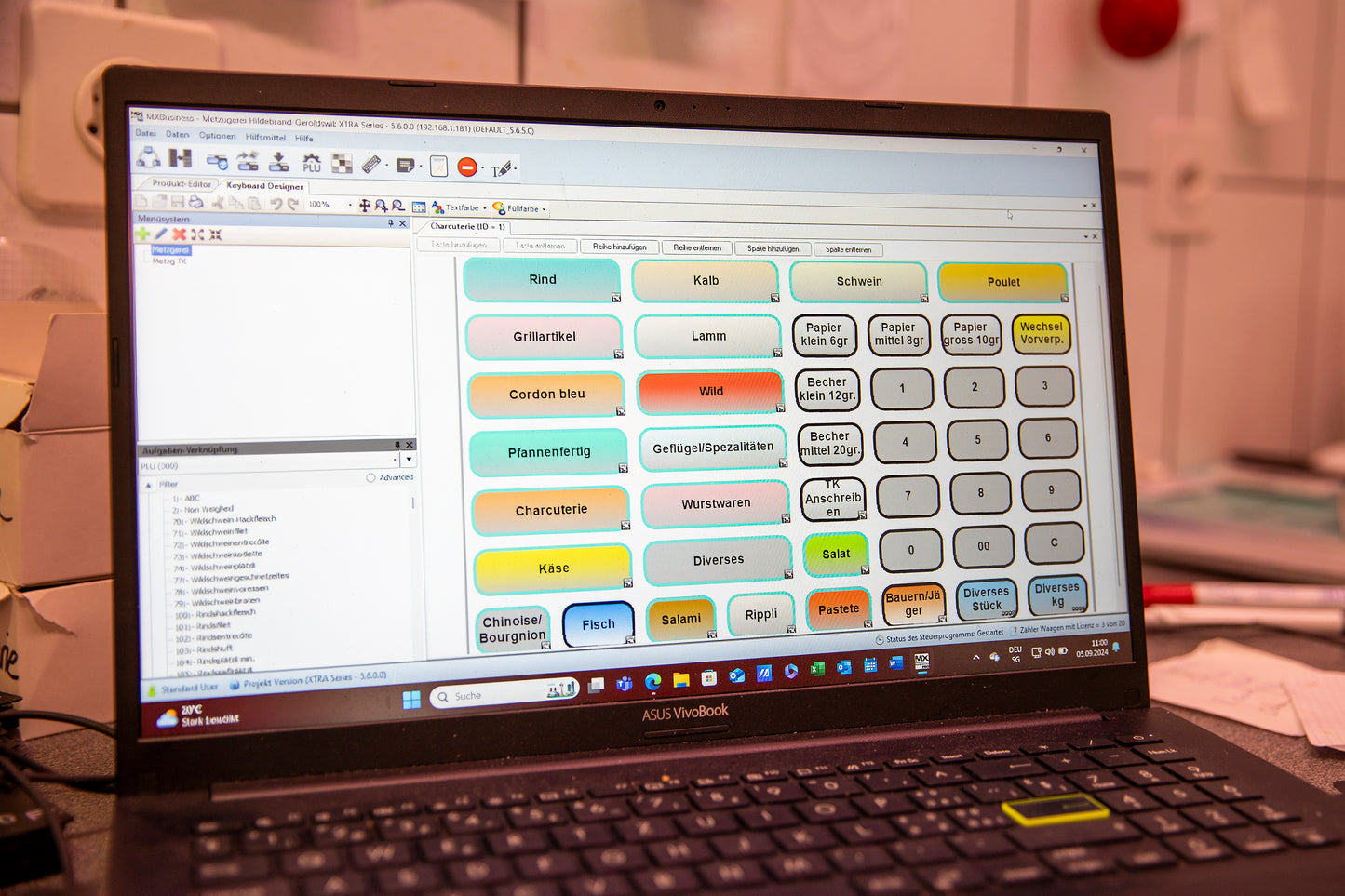 MXBusiness (Software) zu Avery Berkel Waagen