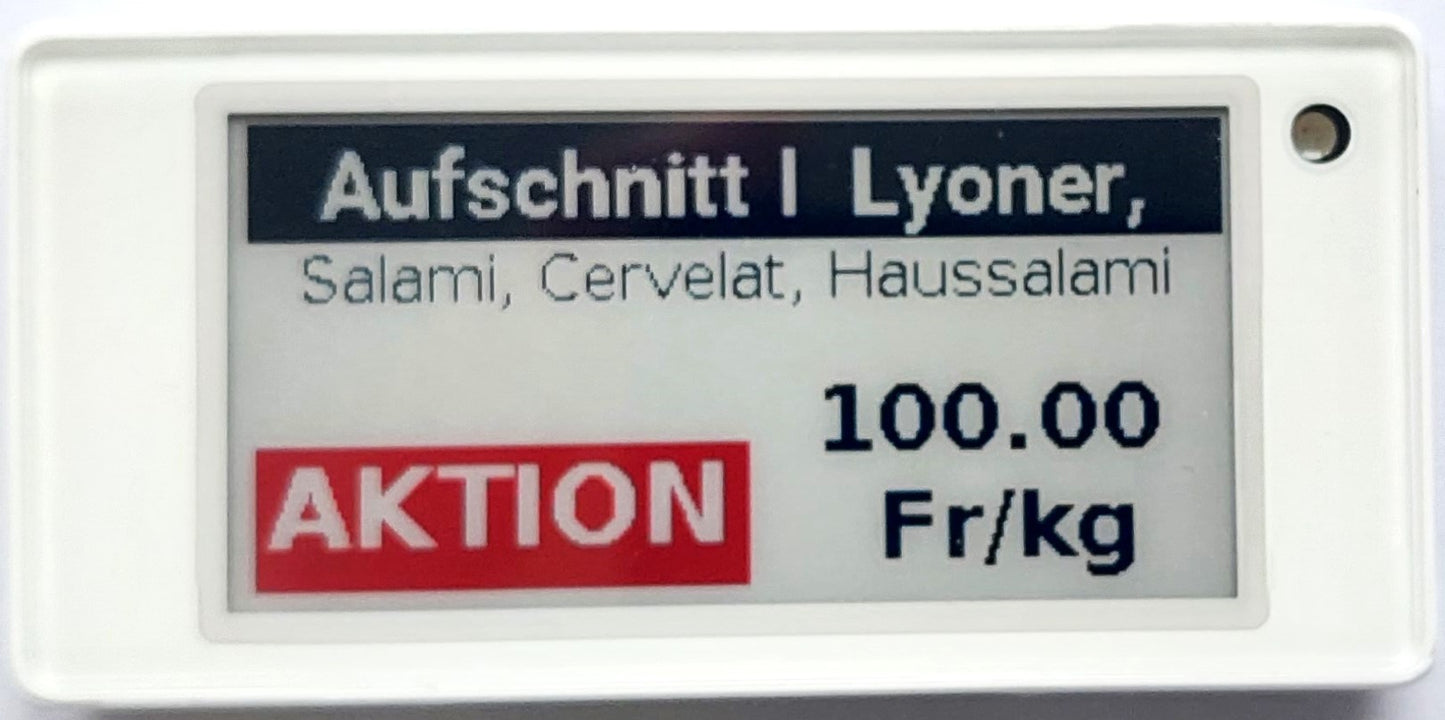 iSEL (elektronische Preisschilder) zu Avery Berkel Waagen XTi