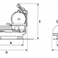 F250 - Handrad-Schneidemaschine New